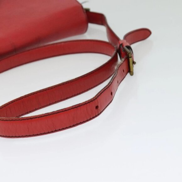 LOUIS VUITTON Epi Saint Cloud GM Shoulder Bag Red M52197 LV Auth 137330 - Picture 6 of 16